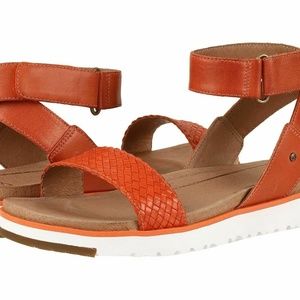UGG Shoes - UGG Laddie Ankle Strap Sandal Orange NEW IN BOX UGG Shoes - UGG Laddie Ankle Strap Sandal Orange NEW IN BOX